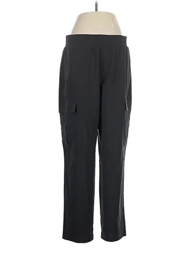 Pre-owned Calvin Klein Active Pants In Black