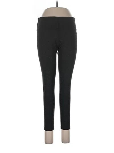 Pre-owned Calvin Klein Active Pants In Black