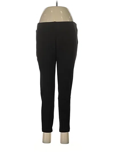 Pre-owned Calvin Klein Active Pants In Black