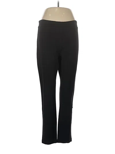 Pre-owned Calvin Klein Active Pants In Black