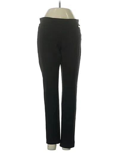 Pre-owned Calvin Klein Active Pants In Black