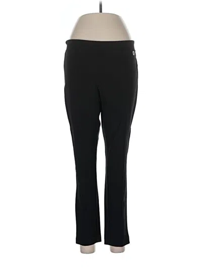 Pre-owned Calvin Klein Active Pants In Black