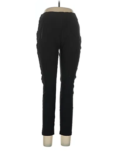 Pre-owned Calvin Klein Active Pants In Black