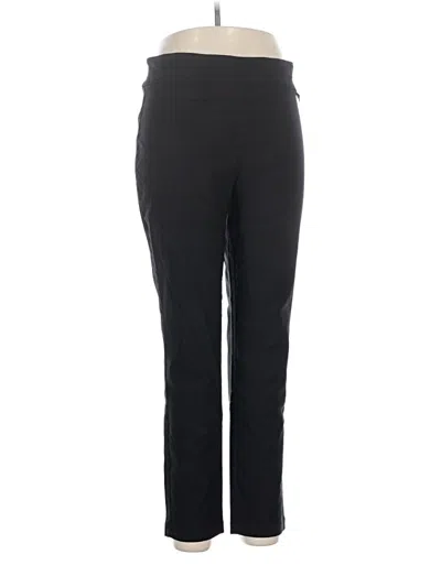 Pre-owned Calvin Klein Active Pants In Black