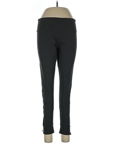 Pre-owned Calvin Klein Active Pants In Black