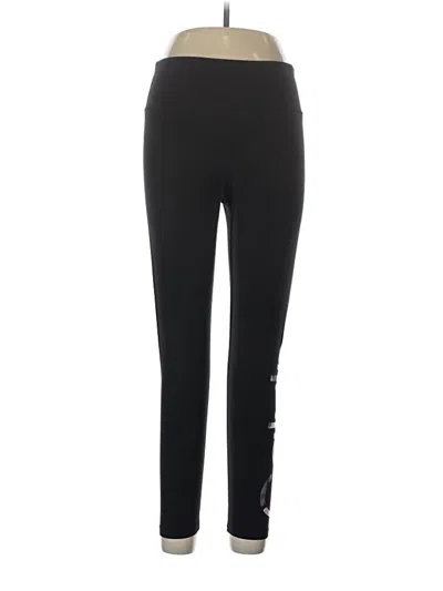 Pre-owned Calvin Klein Active Pants In Black