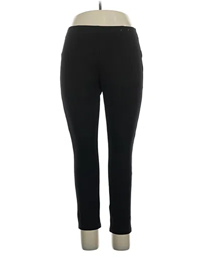 Pre-owned Calvin Klein Active Pants In Black
