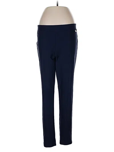 Pre-owned Calvin Klein Active Pants In Blue