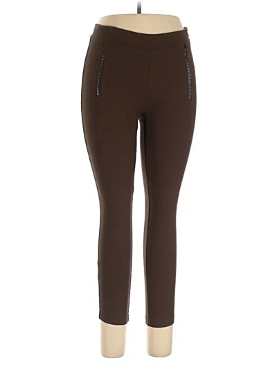 Pre-owned Calvin Klein Active Pants In Brown