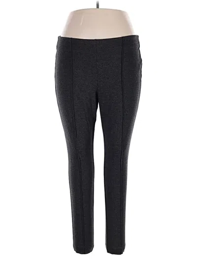 Pre-owned Calvin Klein Active Pants In Gray