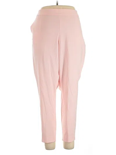 Pre-owned Calvin Klein Active Pants In Pink