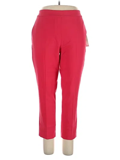 Calvin Klein Active Pants In Red