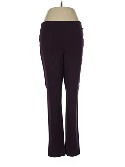Pre-owned Calvin Klein Active Pants In Purple