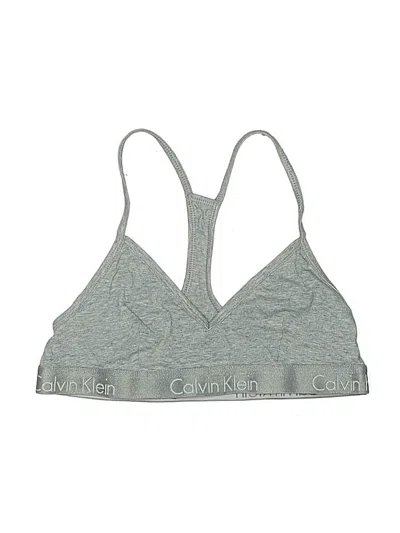 Pre-owned Calvin Klein Kids' Active Tank Top In Gray