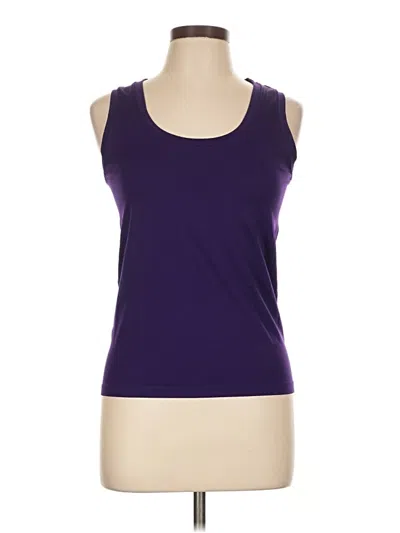 Pre-owned Calvin Klein Active Tank Top In Purple