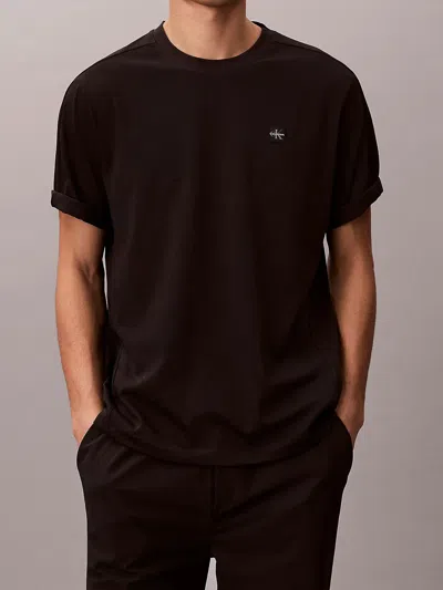Calvin Klein Crewneck Performance T-shirt In Black