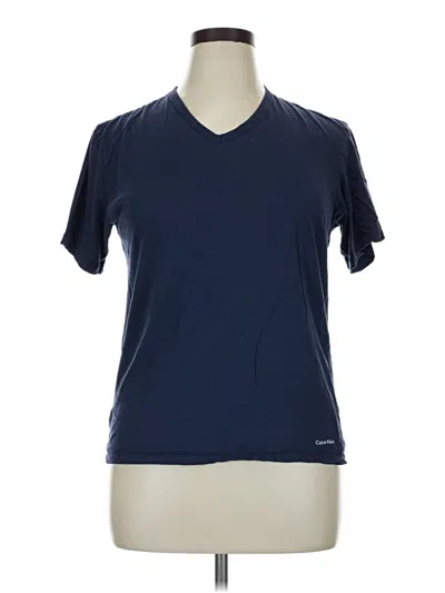 Pre-owned Calvin Klein Active T-shirt In Blue