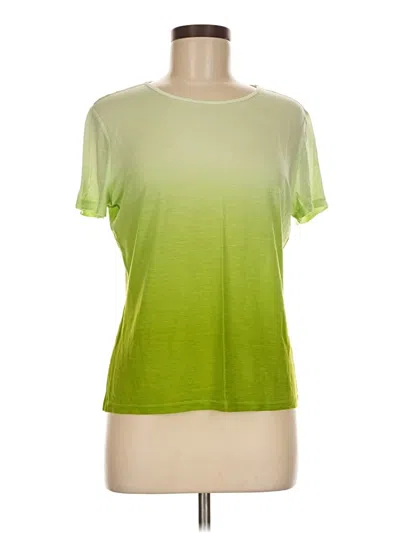 Pre-owned Calvin Klein Active T-shirt In Green