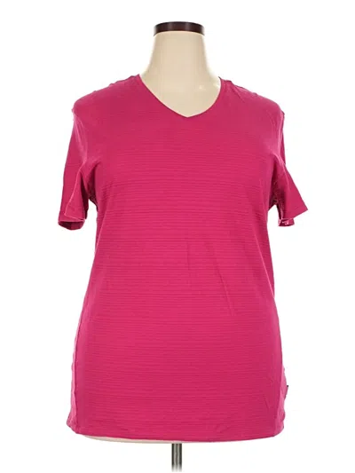 Pre-owned Calvin Klein Active T-shirt In Pink