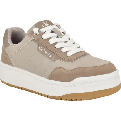 Calvin Klein Adryen Sneaker In Brown