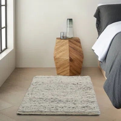 Calvin Klein Agadir Hand-knotted Wool Gray Area Rug