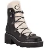 Calvin Klein Alaina Womens Faux Fur Lined Cold Weather Winter & Snow Boots In Black