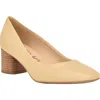 Calvin Klein Alanta 2 Square Toe Pump In Neutral