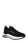 Calvin Klein Alvera Womens Laceless Slip-on Sneakers In Black