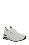 Calvin Klein Women's Alvea Round Toe Lace-up Casual Sneakers In White