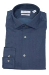 Calvin Klein All Season Slim Fit Stretch Dress Shirt In Dusk