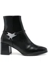 Calvin Klein Ankle Boot 55 In Black