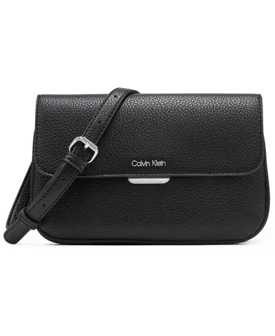 Calvin Klein Arya Small Crossbody Bag In Black