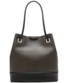 Calvin Klein Ash Signature Tote With Magnetic Snap In Multi