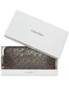 CALVIN KLEIN AUDREY SIGNATURE BOXED WALLET