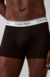Calvin Klein Assorted 3-pack Microfiber Boxer Briefs In Black