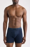 Calvin Klein Assorted 3-pack Icon Active Mesh Boxer Briefs In Black/olive Night/white Jade