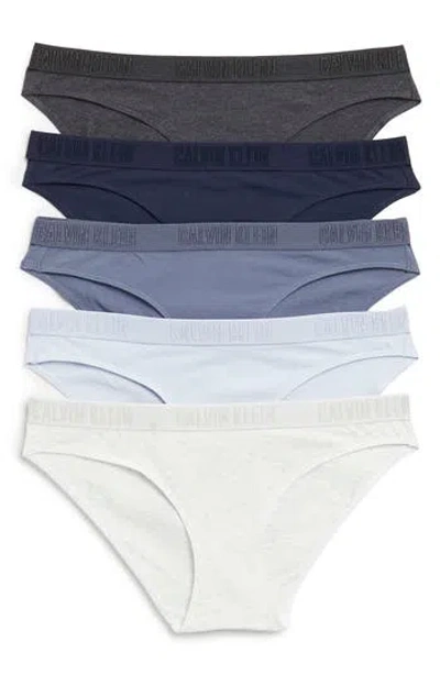 Calvin Klein Assorted 5-pack Briefs In Uqo Shoreline/c