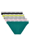 Calvin Klein Assorted 5-pack Logo Bikinis