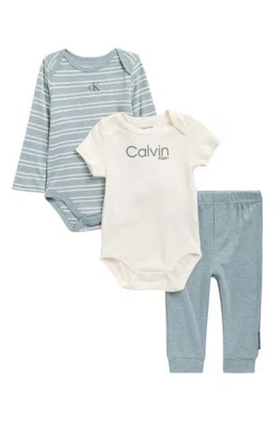 Calvin Klein Babies'  Assorted Bodysuits & Joggers Set In Multi