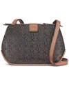 CALVIN KLEIN AUDREY TEXTURED EMBOSS CROSSBODY