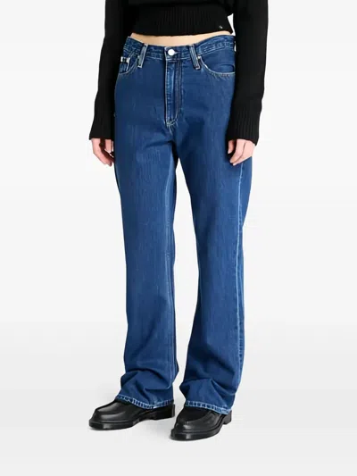 Calvin Klein Authentic Jeans In Blue