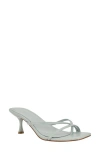 Calvin Klein Axella Toe Loop Sandal In Green
