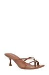 Calvin Klein Axella Toe Loop Sandal In Multi