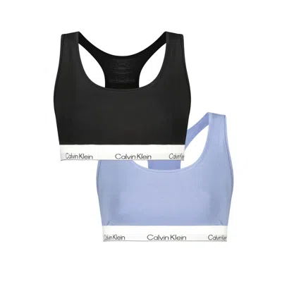 Calvin Klein Azzurro Cotton Women's Intimates In Multi