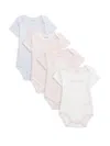 Calvin Klein Baby's 4-piece Logo Bodysuit Set In Light Pink Multi