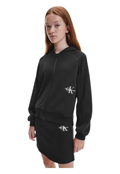 Calvin Klein Kids' Baby Girl Sweatshirt  In Black