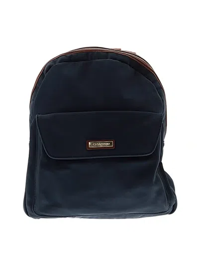 Pre-owned Calvin Klein Backpack In Blue