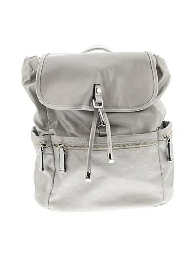 Pre-owned Calvin Klein Backpack In Gray