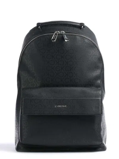 Calvin Klein Backpack Minimalism Mono Backpack Synthetic In Nero