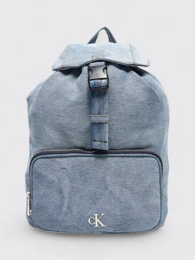 Calvin Klein Backpack Woman  In Blue